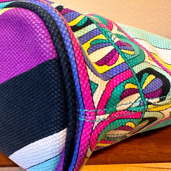 EMILIO PUCCI gorgeous, vibrant handbag! EUC - Picture 6 of 9